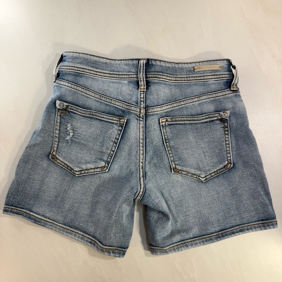 Pilcro and the Letterpress Slim Boyfriend Jean Shorts by Anthropologie Size 25 - Picture 3 of 7
